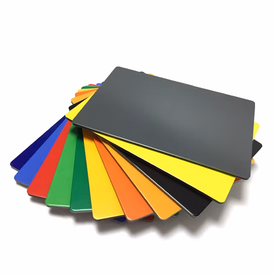 제조업체 솔질된 광택 있는 빨간색 알루미늄 샌드위치 재료 Acm 알루미늄 플라스틱 결합 복합 화재 정격 건물 지붕 내부 도어용 내화성 ACP 시트