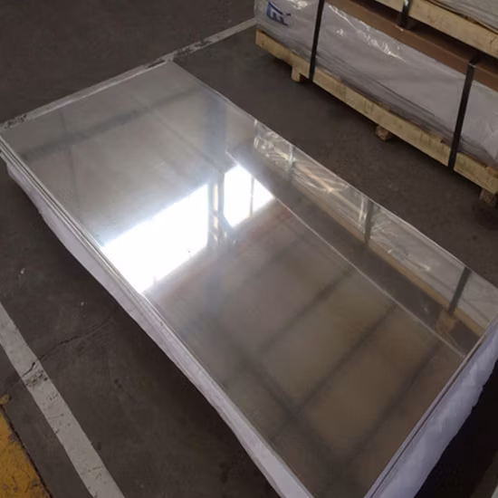 색상 코팅 승화 Al 알루미늄 합금 블랭크 시트(양극 처리 복합 금속 포함) 1060 3003 5083 6061 1mm 4*8 60*30 A3 A4 컨테이너용 거울 재고 있음